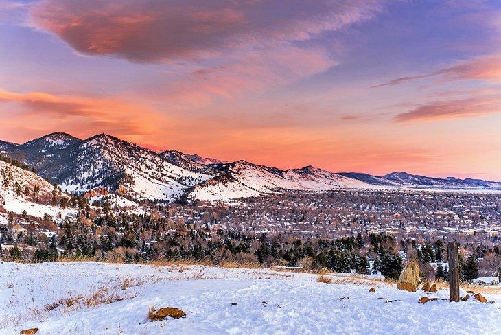 Amanecer sobre Boulder