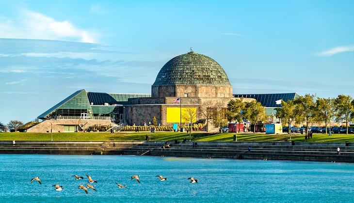 El Planetario Adler en Chicago, Illinois