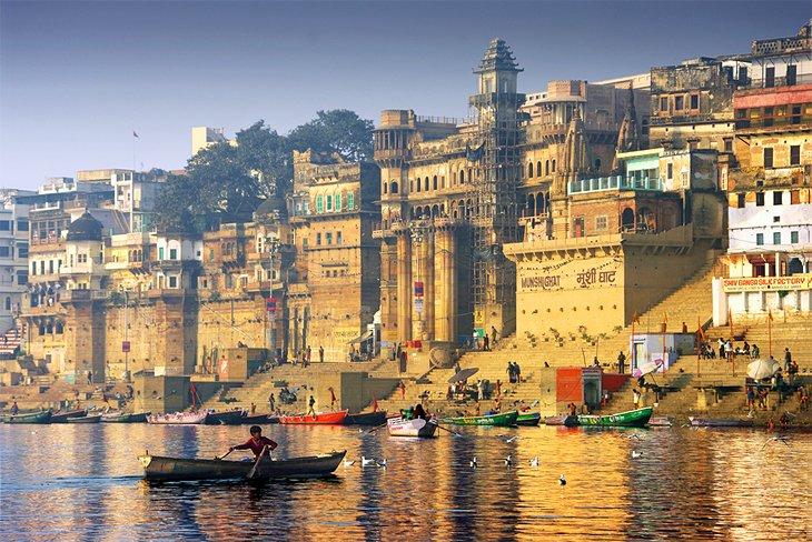 Der Ganges in Varanasi