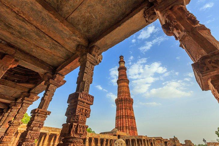 Qutub Minar in Neu-Delhi
