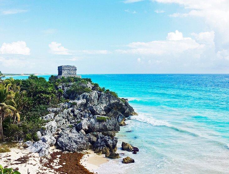 Las ruinas mayas costeras de Tulum