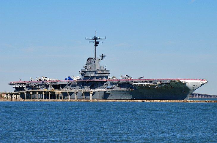 El USS Lexington, Corpus Christi