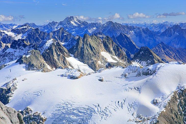 Vista de los Alpes desde el Monte Titlis