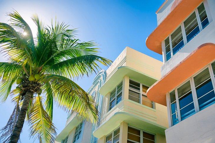 Art Deco Architektur in Miami Beach