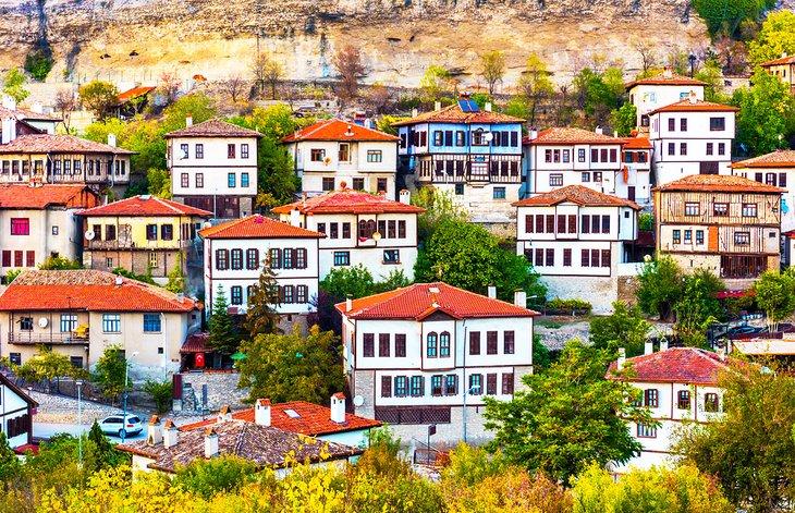 Casas otomanas tradicionales en Safranbolu