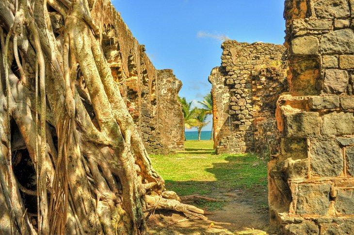 Fort Rodney, Isla Pigeon