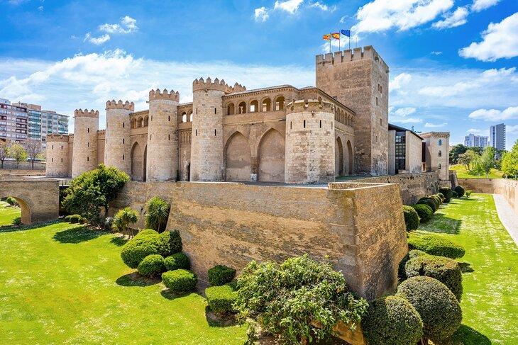 Palacio de Aljafería en Zaragoza