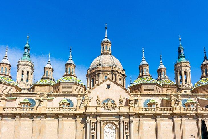 Cúpulas de la Basílica de Nuestra Señora del Pilar