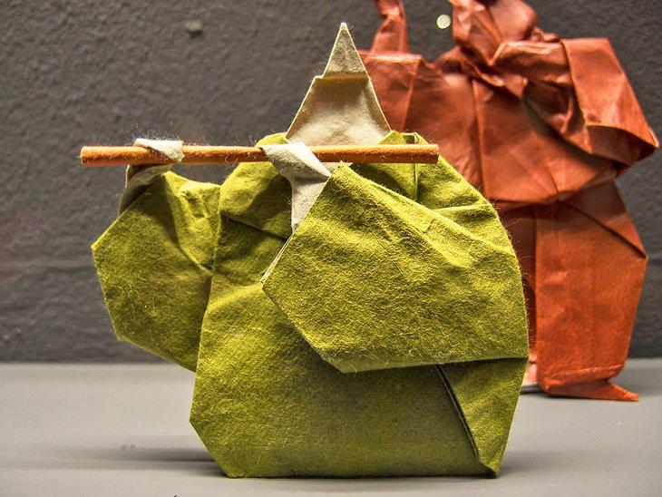 Exhibición en el Museo de Origami de Zaragoza