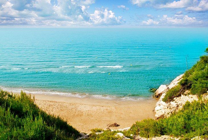 El complejo turístico de playa de Salou