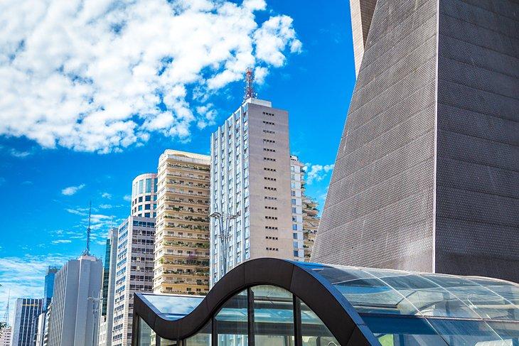Edificio Gazeta en la Avenida Paulista