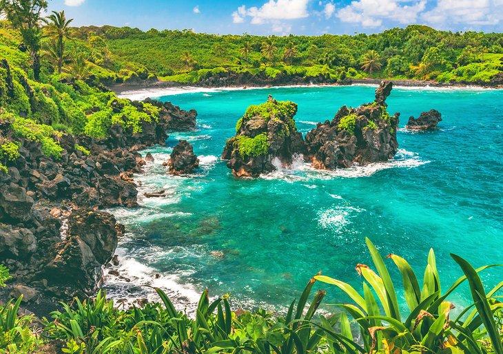 Wai'anapanapa State Park à Hana, Maui