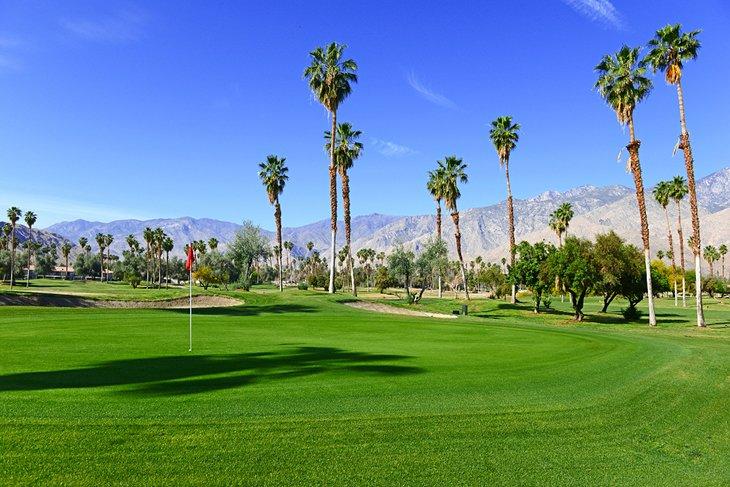 Terrain de golf à Palm Springs