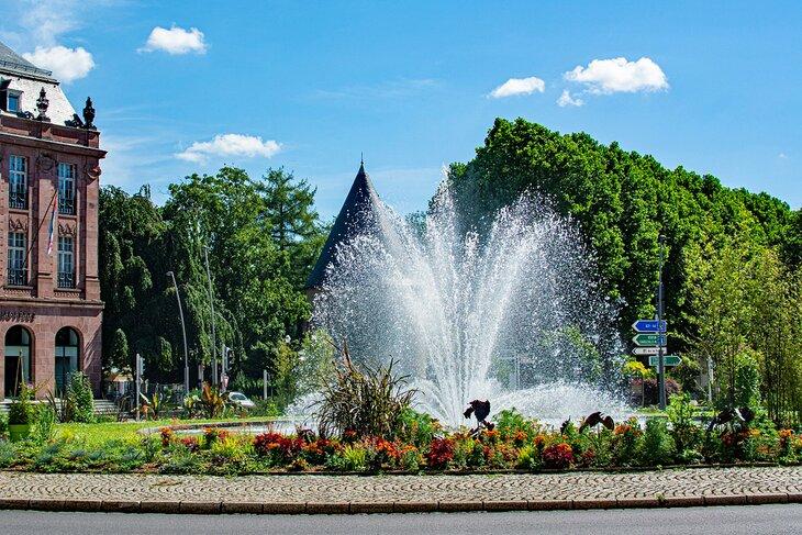Brunnen in der Avenue Foch