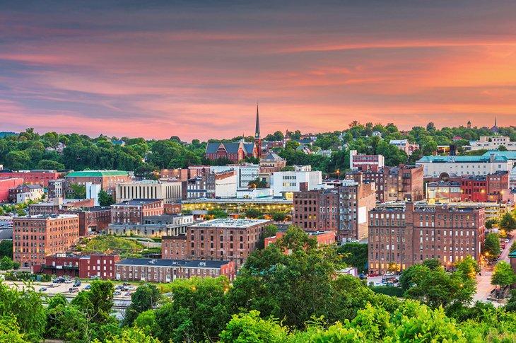 Lynchburg au crépuscule