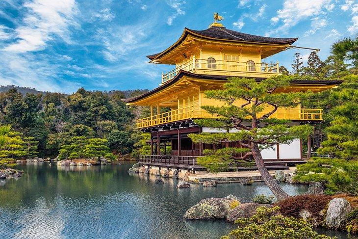 Goldener Pavillon in Kyoto