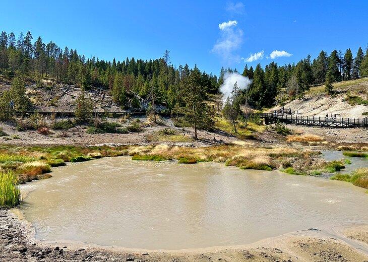 Mud Volcano Gebiet