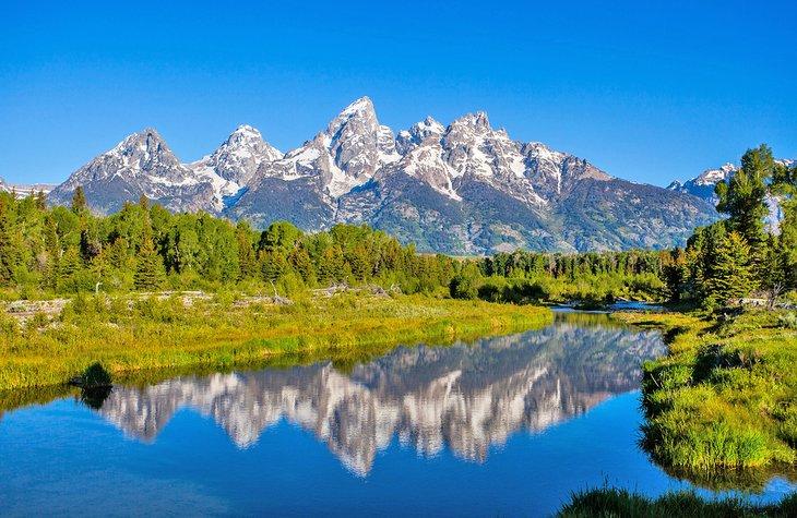 Schwabacher Landing, Grand Teton Nationalpark