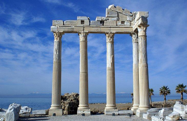 Temples d'Apollon et d'Athena