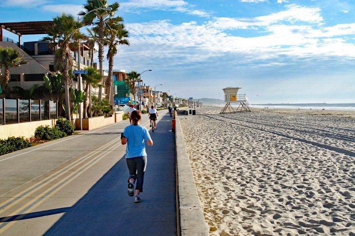 Paseo marítimo de Mission Beach