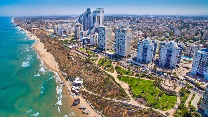 Vista aérea de Netanya