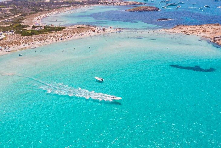 Eaux cristallines à Formentera