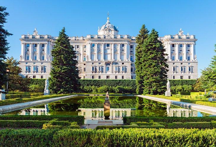 Palacio Real et les Jardins de Sabatini