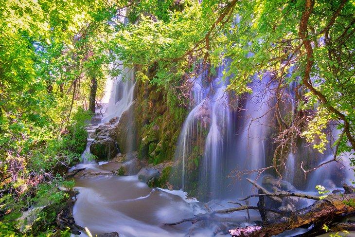 Gorman Falls en Colorado Bend State Park