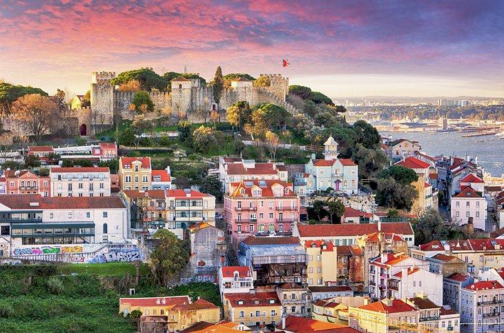 Lissabon bei Sonnenuntergang