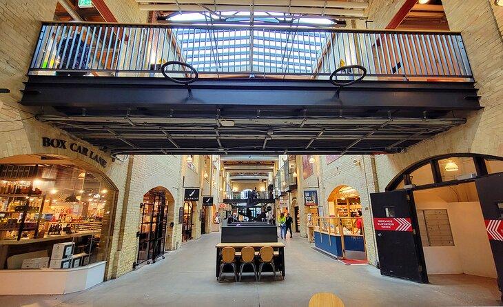 El Mercado de The Forks en Winnipeg