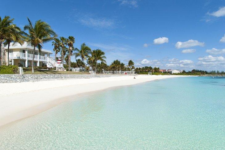 Playa Lucaya en la isla Grand Bahama