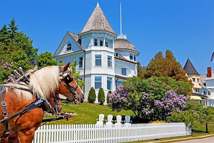 Das Wedding Cake Cottage auf Mackinac Island