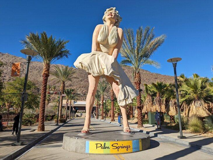 Estatua 'Forever Marilyn' en Palm Springs