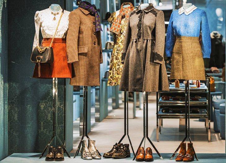 Compras de alta moda en Milán