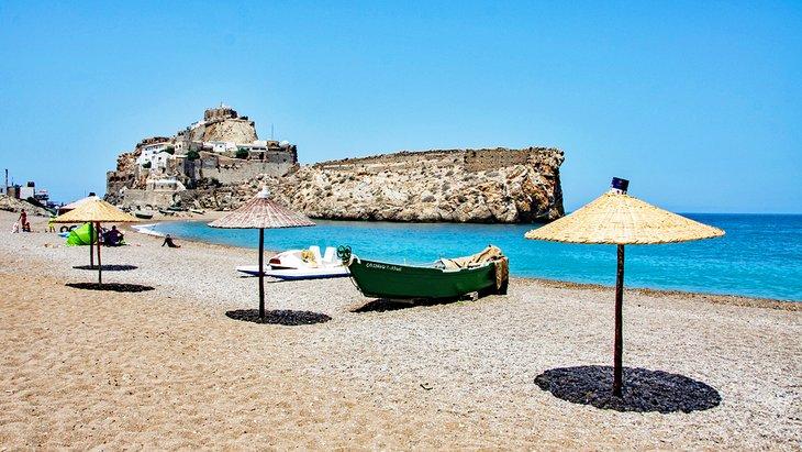 Playa Bades en el Parque Nacional de Al-Hoceima