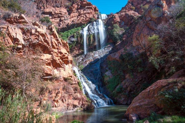 Cascada Witpoortjie, Jardines Botánicos Nacionales Walter Sisulu