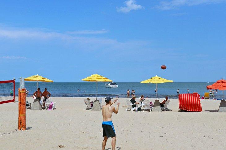 Plage de Cedar Point