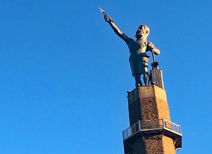 Statue von Vulcan im Vulcan Park