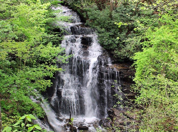 Cascadas Soco fuera de Cherokee