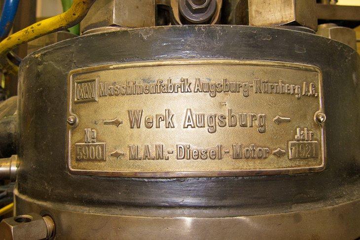 Motor Diesel de M.A.N.