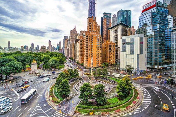 Columbus Circle à Manhattan