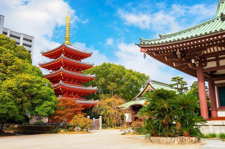 Templo Tochoji, Fukuoka, Japón