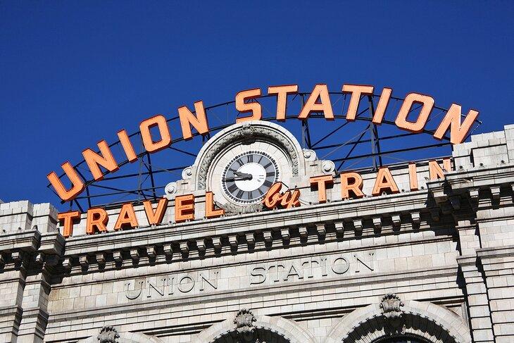 Estación Union en el centro de Denver