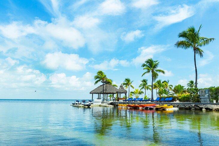 Tropisches Resort in Key Largo, FL