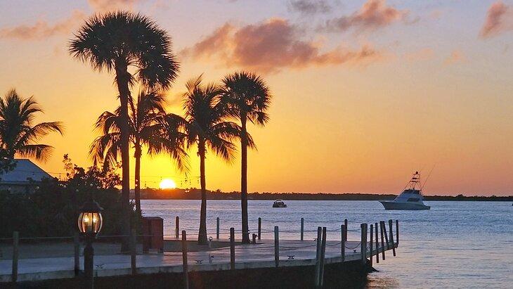 Sonnenuntergang in Key Largo