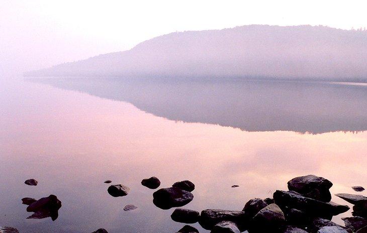 Amanecer en el Parque Provincial Bon Echo