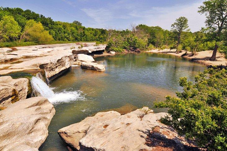 Cataratas Inferiores, Parque Estatal McKinney Falls