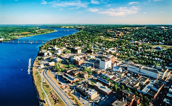 Vista de Fredericton