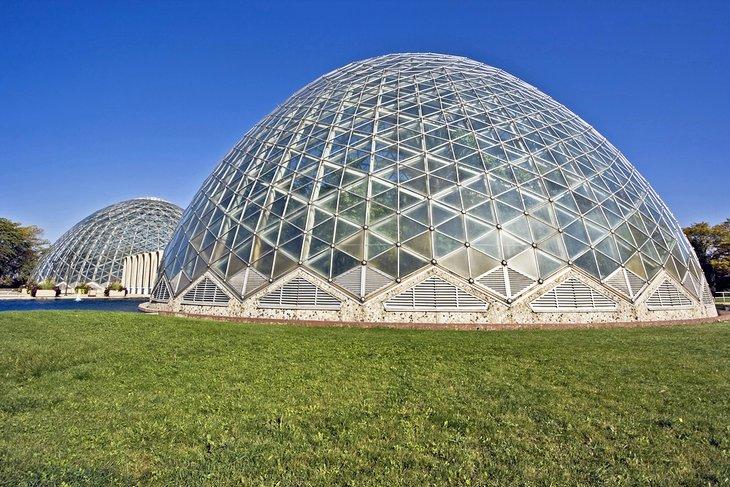 Die Kuppeln: Mitchell Park Konservatorium