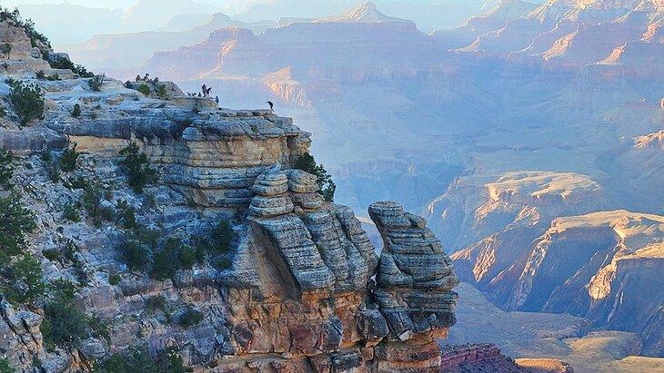Vista desde Mather Point en el Borde Sur del Gran Cañón